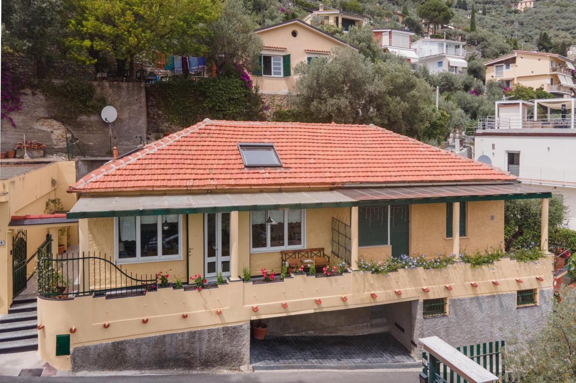 Terrazza Sul Mare B.View56 Villa Recco Exteriör bild