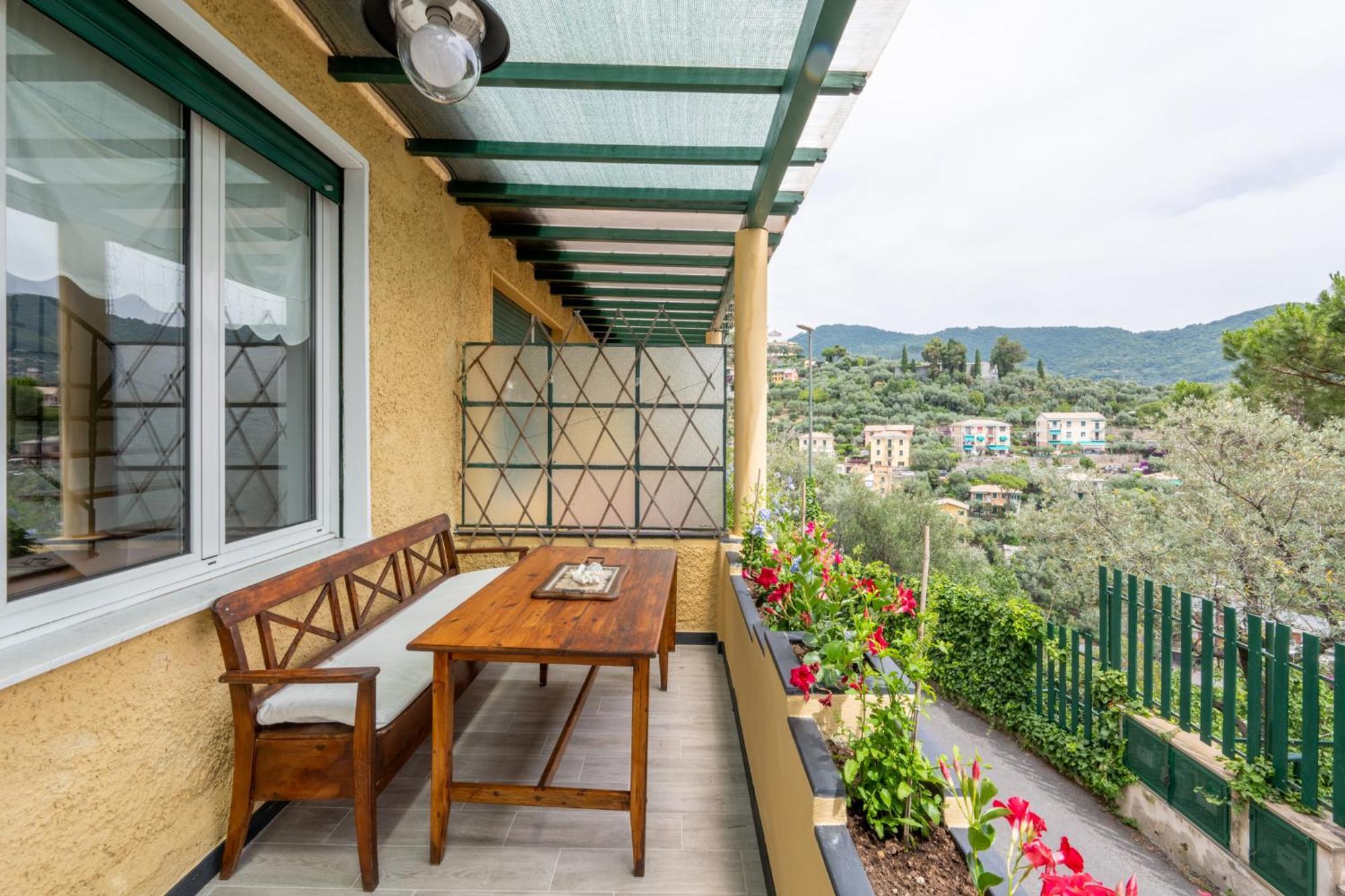 Terrazza Sul Mare B.View56 Villa Recco Exteriör bild